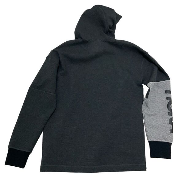 Hoka One One Black Gray Hoodie Pullover Sweater Size XS/S NWT - Picture 4 of 4